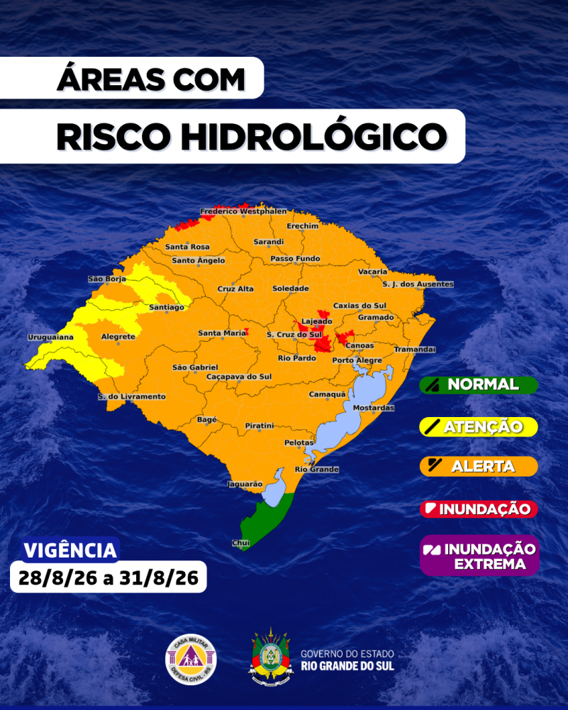 BRASÃO Avisos Padrão hidro