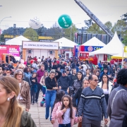 Visitantes tamb&eacute;m podem calcular sua pegada de carbono e ter sua emiss&atilde;o neutralizada junto com as demais medi&ccedil;&otilde;es da feira