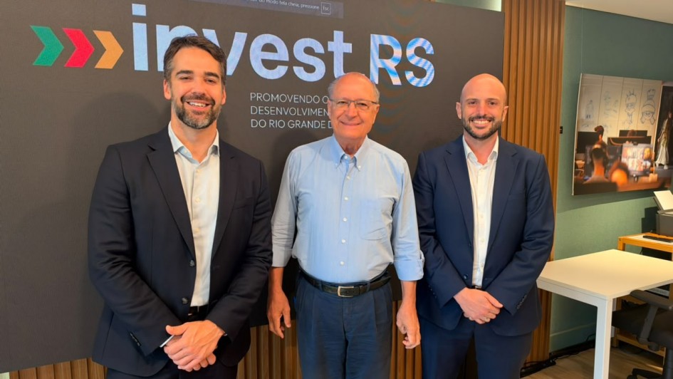 Em S&atilde;o Paulo, Leite e Alckmin discutem projetos estrat&eacute;gicos para o desenvolvimento econ&ocirc;mico do RS